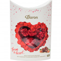 Bomboniera baron serduszko kartonik 