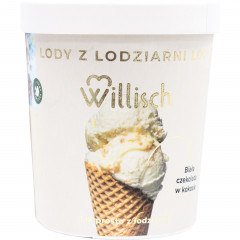 Lody Willisch biała czekolada w kokosie 
