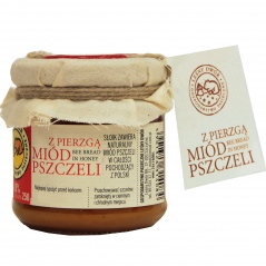 Miód pszczeli z pierzgą 