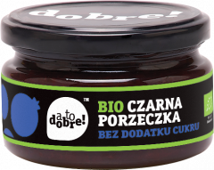 Konfitura atodobre bio czarna porzeczka bez dodatku cukru 215g 