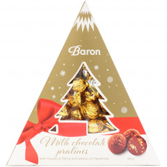 Bombonierka Baron praliny choinka orzechowe 148g 