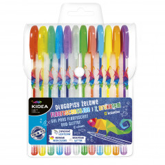 Długopis Kidea żelowy 12 kolorów 