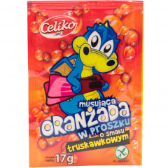 Oranżada w proszku o smaku truskawkowym 