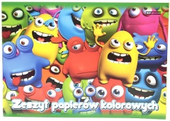 Zeszyt papierów kolorowych A5 8 neutralna 5-8 