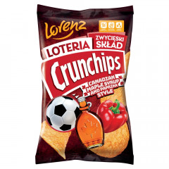 Chipsy Crunchips Canadian maple syrup and paprika 