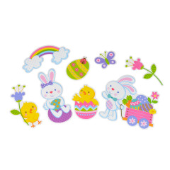 Dekoracyjne naklejki wielkanocne