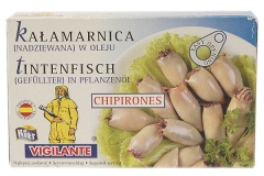 Kałamarnica nadziewana w oleju 