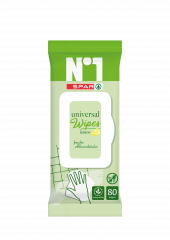 Chusteczki nawilżane Spar no1 uniwersalne 