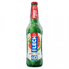 Piwo Lech free arbuz-mięta 0% do ceny doliczana jest kaucja 1 zł 
