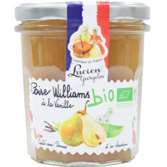 Dżem lucien georgelin bio z gruszek williams z wanilią 