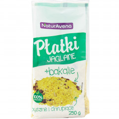 Płatki jaglane z bakaliami 