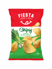 Chipsy Fiesta zielona cebulka 