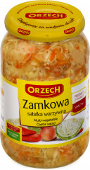 Sałatka orzech zamkowa z białej kapusty 