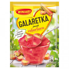 WINIARY Galaretka o smaku rabarbarowym 47g
