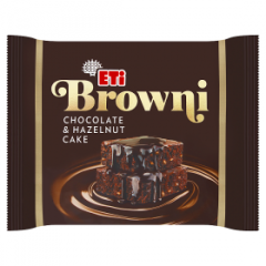 ETi Browni - ciasto czekoladowe  polewą czekoladową 200g