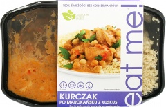 Kurczak po marokańsku z kuskus 