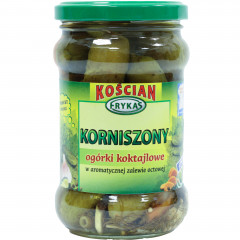 Ogórki Frykas korniszony koktajlowe 270 g 