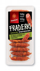 Fraderki sokołów snacki wieprzowe 100g 