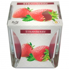 Świeca zapach truskawka 