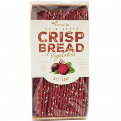 Chlebki Danvita beetroot płaskie warzywne z burakiem 