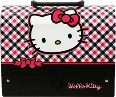 Kuferek oklejany hello kitty duży 
