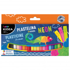 Plastelina Kidea mix 24 kolory 
