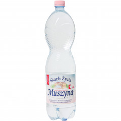 Woda niegazowana Muszyna Skarb Życia mineralna wysokozmineralizowana 