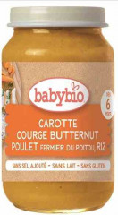 Obiadek babybio bio bezgl ryż kurcz-march-dynia po 6 mies 200g 