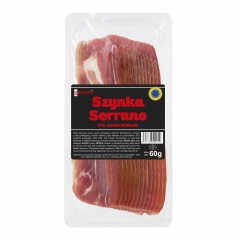 Szynka Serrano  plastry 60g  Gusseti