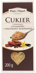 Piotr i Paweł - cukier z dodatkiem cynamonu i przyprawy korzennej 