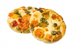 Focaccia śródziemnomorska mini 