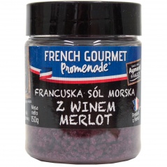 Sól morska z winem merlot 