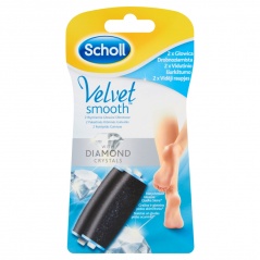 Scholl Velvet Smooth Wymienne głowice obrotowe z kryształkami diamentu 