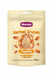 Migdały moreso naturalne w karmelu i sezamie 
