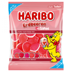 Żelki Haribo Erdbeeren mit sahne 