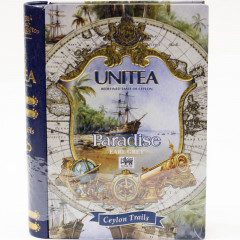 Herbata liściasta Unitea czarna Paradise puszka 