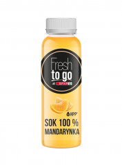 Sok 100% Fresh to go at Spar mandarynka 