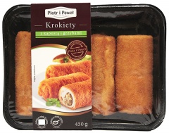 Krokiety z kapustą i grzybami Piotr i Paweł