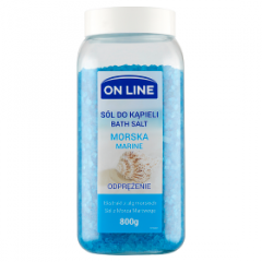 ON LINE Sól do kąpieli morska 800g