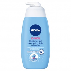 Żel Nivea Baby łagodny do mycia ciała i włosów 
