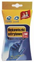 Rękawiczki nitrylowe rozmiar M 10szt 
