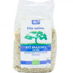 Ryż brązowy długi bio 