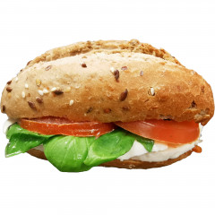 Kanapka z serem mozzarella 