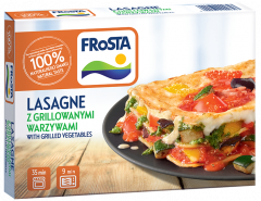 Lasagne frosta z grillowanymi warzywami 