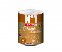 Karma dla psa Spar no1 z jagnięciną 