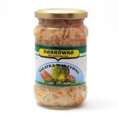 Sałatka dąbrówka warzywna 340g 