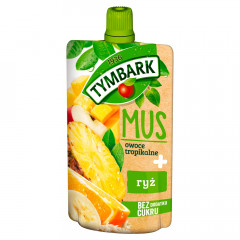 Mus Tymbark owowce tropikalne+ryż 