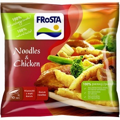 FRoSTA Noodles and Chicken Kurczak z kluseczkami 500 g