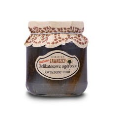 Ogórki Bracia Zawadzcy kwaszone mini 