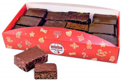 Pierniki Gotszlik kostka ja pierniczę duo z marmoladą śliwkową 